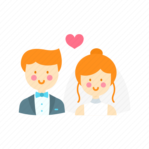 - bride and groom, couple, bride, marriage, groom, man, woman icon - Download on Iconfinder