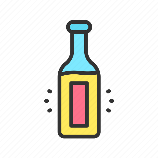 - champagne bottle, alcohol, drink, champagne, beverage, wine, glass icon - Download on Iconfinder