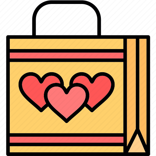Bag, happiness, love, marriage, party, wedding icon - Download on Iconfinder