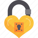 padlock, heart, keyhole, lock, love, unlock, valentine