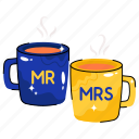 cup, mug, breakfast, coffee, café