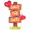 party, save, date, birthday, marriage