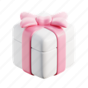 gift, gift box, box, present, wedding, love, romance, valentine 