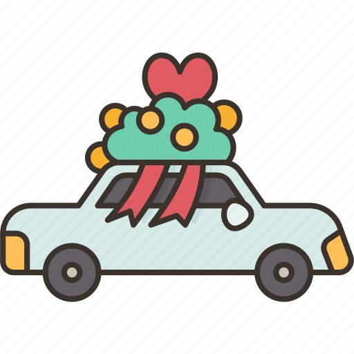 Wedding, car, transportation, bridal, vehicle icon - Download on Iconfinder