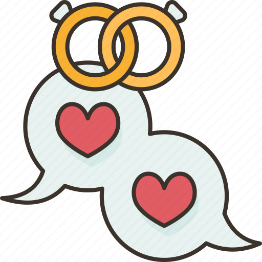 Wedding, vows, ceremony, love, romantic icon - Download on Iconfinder