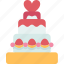wedding, cake, celebration, dessert, sweet 
