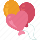 wedding, balloons, celebration, decoration, romantic
