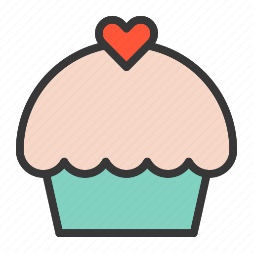 Cake, love, sweet, wedding, wedding pie, cup cake icon - Download on Iconfinder