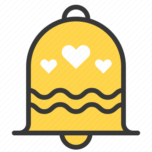 Bell, love, wedding, wedding bell icon - Download on Iconfinder