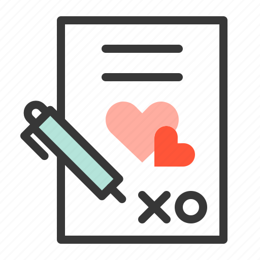Love, wedding, wedding register, wedding registry, marriage icon - Download on Iconfinder