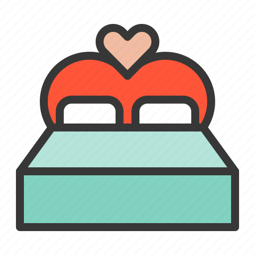 Bed, love, wedding, wedding bed icon - Download on Iconfinder