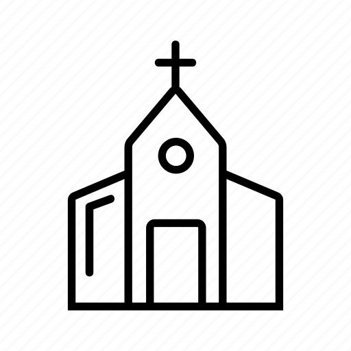Architecture, church, contour, house, silhouette, wedding icon - Download on Iconfinder