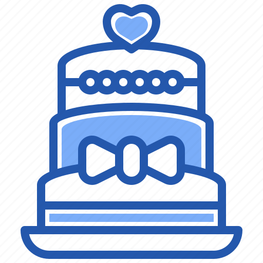 Cake, wedding, marry, marriage, love, congratulate, heart icon - Download on Iconfinder