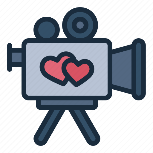 Video, camera, photography, videography, wedding, love, marriage icon - Download on Iconfinder