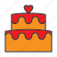 cake, love, romantic, wedding 