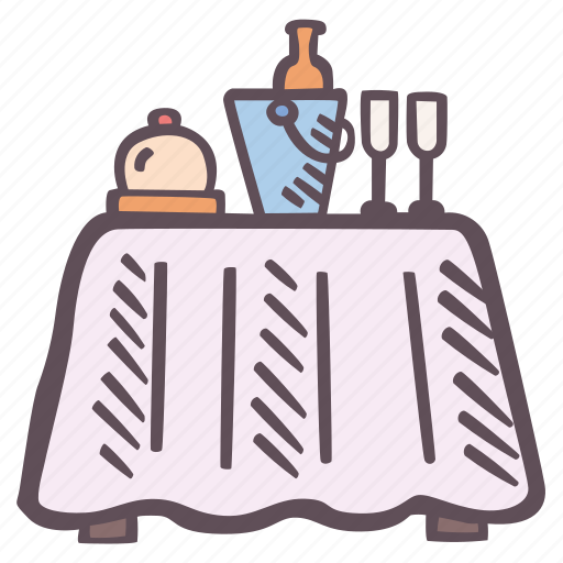 Food, champagne, wedding, party, table, celebration icon - Download on Iconfinder