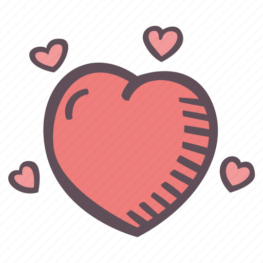 Heart, cluster, collection, love, wedding icon - Download on Iconfinder