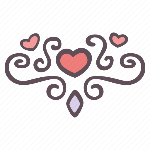 Heart, ornaments, wedding, marriage icon - Download on Iconfinder