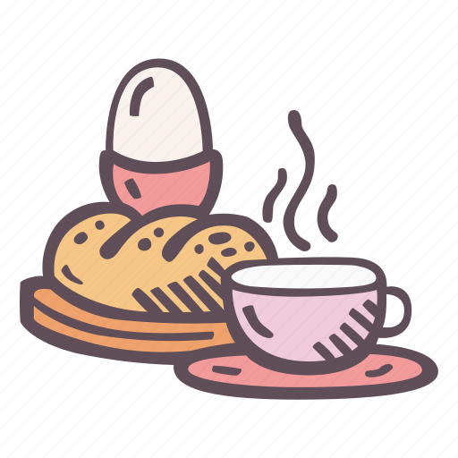 Wedding, reception, morning, breakfast, food, service icon - Download on Iconfinder