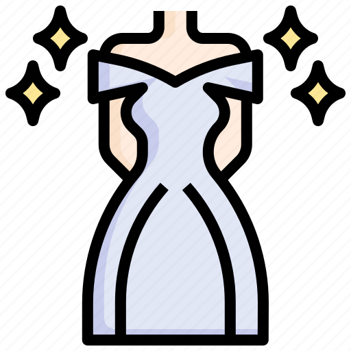 Bridal, gown, wedding, marry, marriage, love, congratulate icon - Download on Iconfinder