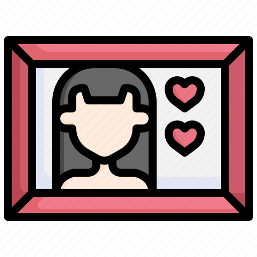 Frame, wedding, marry, marriage, love, congratulate, heart icon - Download on Iconfinder