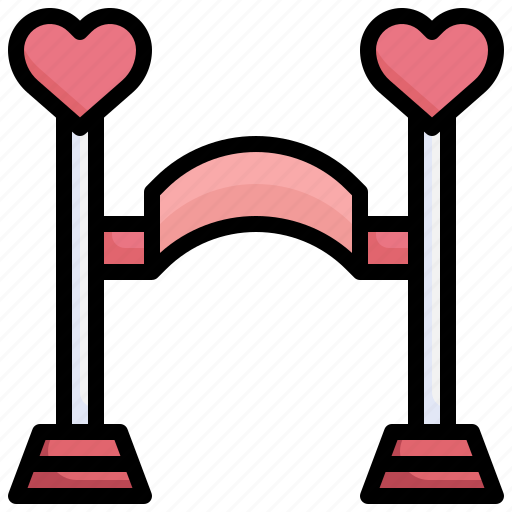 Ribpon, wedding, marry, marriage, love, congratulate, heart icon - Download on Iconfinder