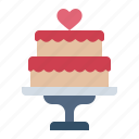 wedding, cake, dessert, love, marriage