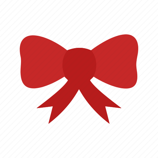 Birthday, bow, card, gift, red, ribbon, tie icon - Download on Iconfinder