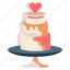 cake, dessert, marriage, wedding, wedding cake 