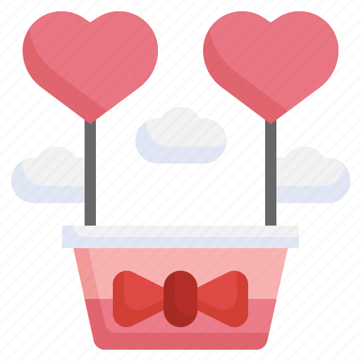 Balloon, wedding, marry, marriage, love, congratulate, heart icon - Download on Iconfinder
