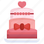 cake, wedding, marry, marriage, love, congratulate, heart 