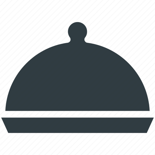 Cloche, covered food, cuisine, dining, dishware, food dish, serving dome icon - Download on Iconfinder