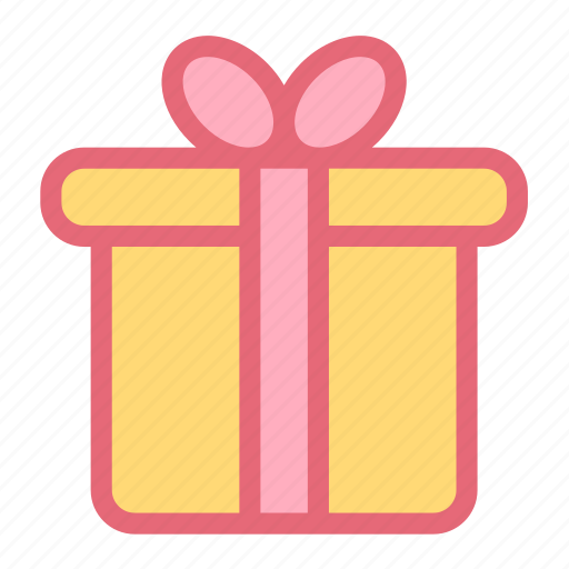 Endow, endowment, gift, love, pink, present, wedding icon - Download on Iconfinder