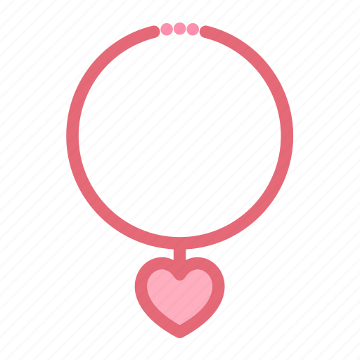 Jewelry, locket, love, necklace, pendant, pink, wedding icon - Download on Iconfinder