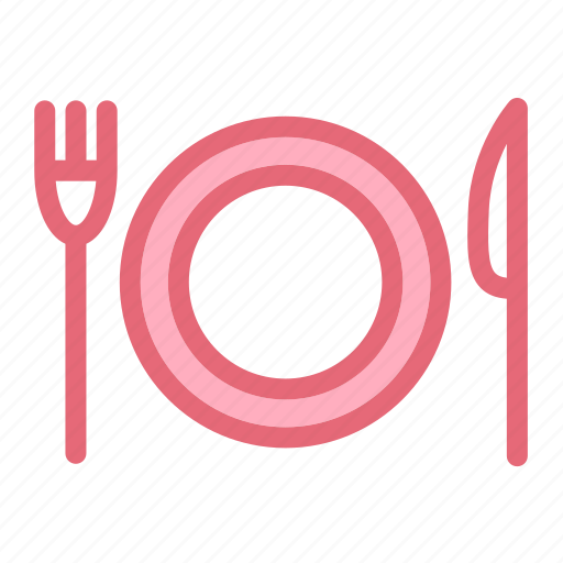 Crockery, dinnerware, flatware, love, pink, tableware, wedding icon - Download on Iconfinder