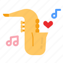 jazz, love, sax, music, instrument