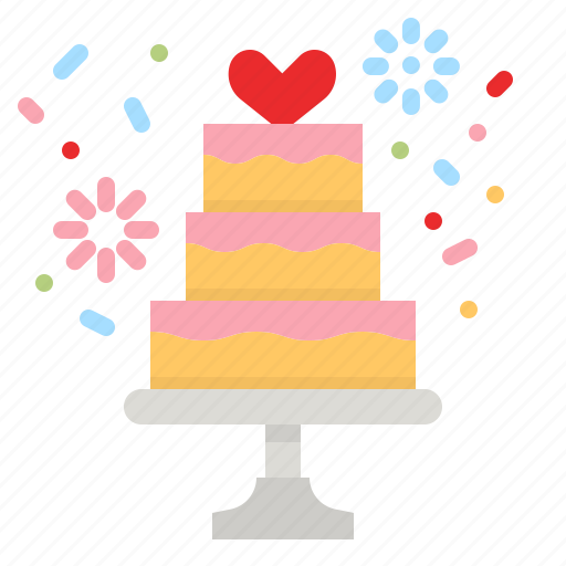 Cake, food, restaurant, romantic, marriage icon - Download on Iconfinder