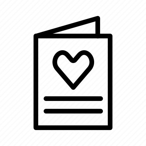 Wedding invitation, card, heart, invite, wedding icon - Download on Iconfinder