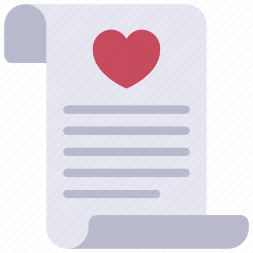 Vows, vow, speech, love, note icon - Download on Iconfinder