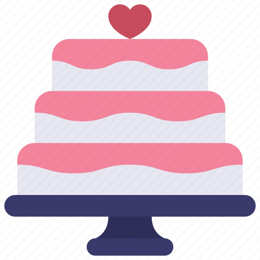 Wedding, cake, food, dessert, love icon - Download on Iconfinder