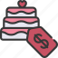cake, purchase, buy, wedding, food, dessert 