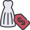 dress, purchase, buy, shop, price, wedding