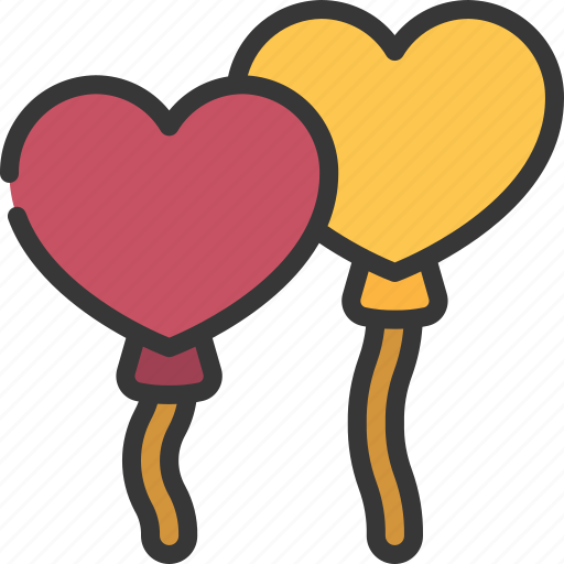 Love, balloons, inlove, celebration, balloon icon - Download on Iconfinder