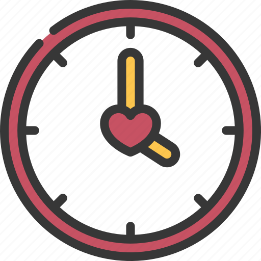 Love, clock, time, timer, day icon - Download on Iconfinder