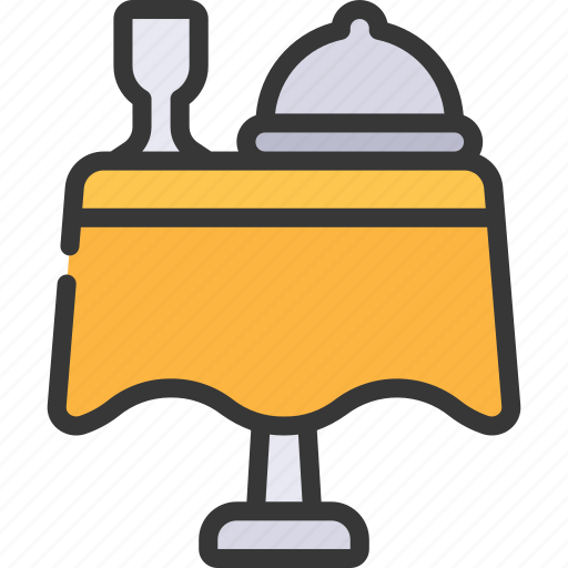 Wedding, table, meal, food, date icon - Download on Iconfinder
