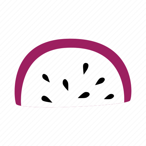 Dragon fruit, pitahaya, fruit, wedge icon - Download on Iconfinder