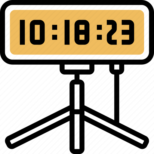 Timing, clock, weightlifting, competition, attempts icon - Download on Iconfinder