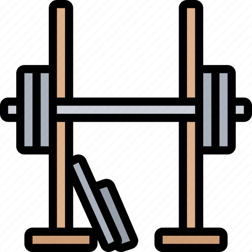 Barbell, weight, training, fitness, equipment icon - Download on Iconfinder