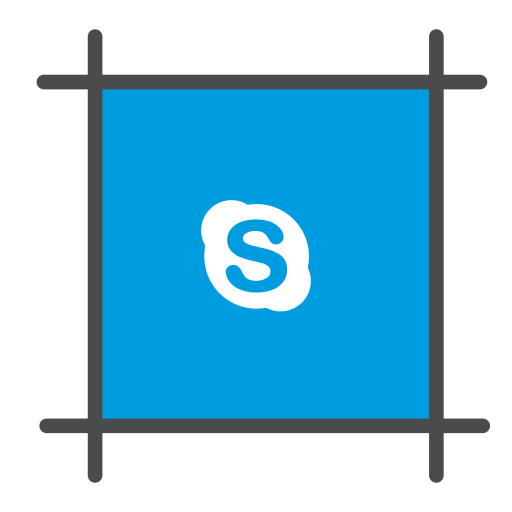 Chat, ms, skype, social, windows, windows phone icon - Free download