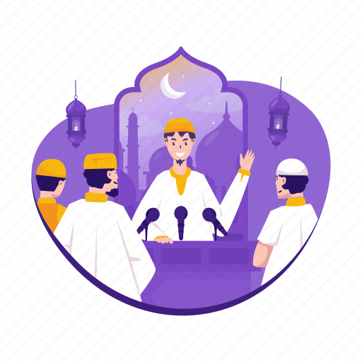 Islamic, muslim, ramadan, prayer, islam, religion, mosque illustration - Download on Iconfinder